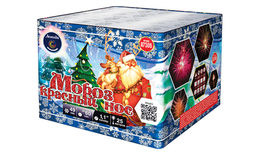  Батарея салютов Мороз Красный Нос  в Зеленогорске