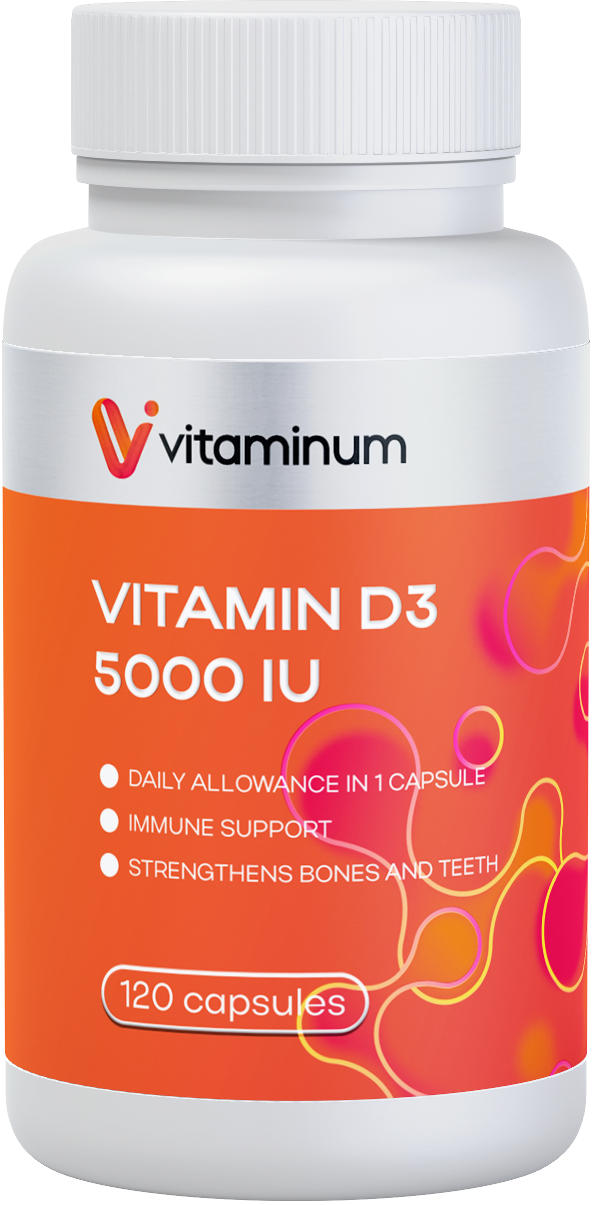  Vitaminum ВИТАМИН Д3 (5000 МЕ) 120 капсул 260 мг  в Зеленогорске